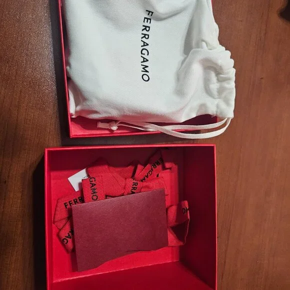 Ferragamo Nero Vitello Belt - Reversable Black/Dark Brown - Picture 2 of 3